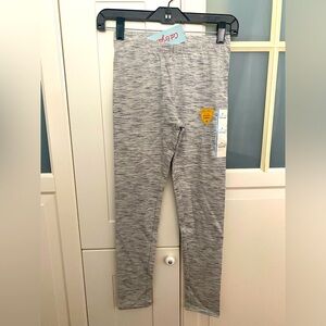 New with tags! Target CAR & JACK Grey Space-dye Knit leggings Sz Large 10-12